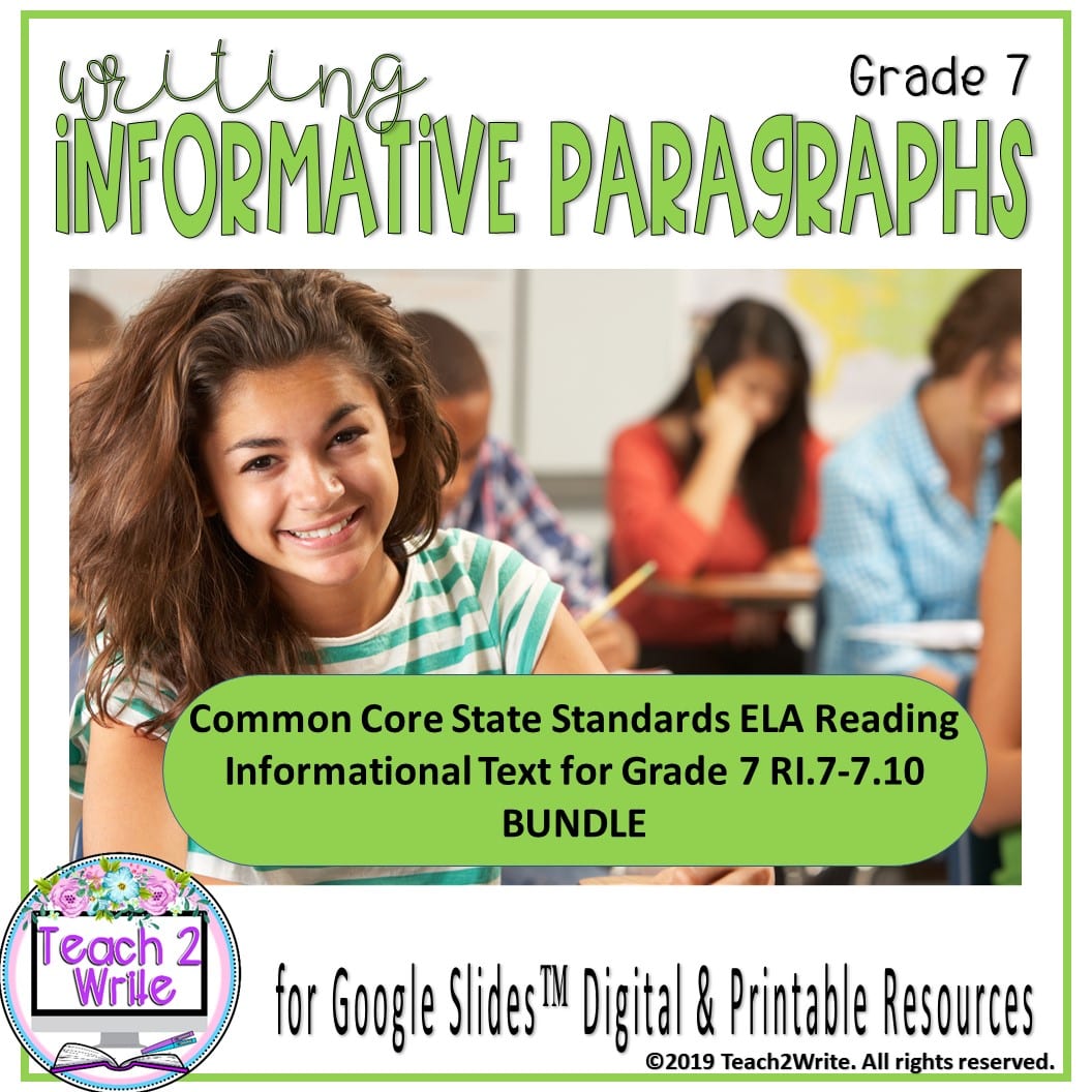 writing-informational-analysis-bundle-grade 7-preview
