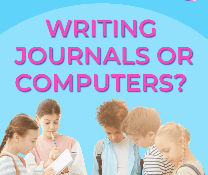 writing-journals-computers-students-using-both
